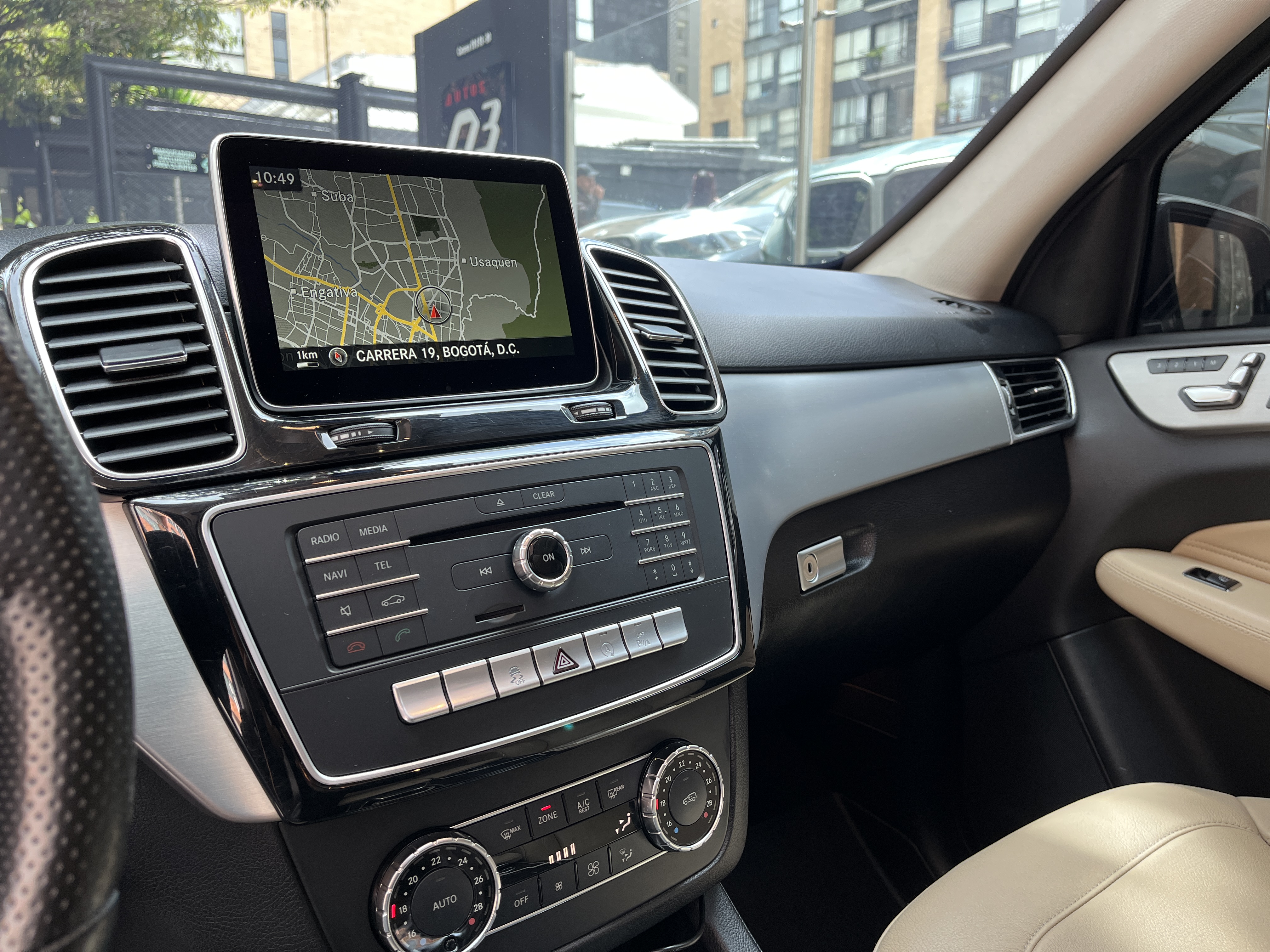 MERCEDES-BENZ GLE500 BLINDADA 2016