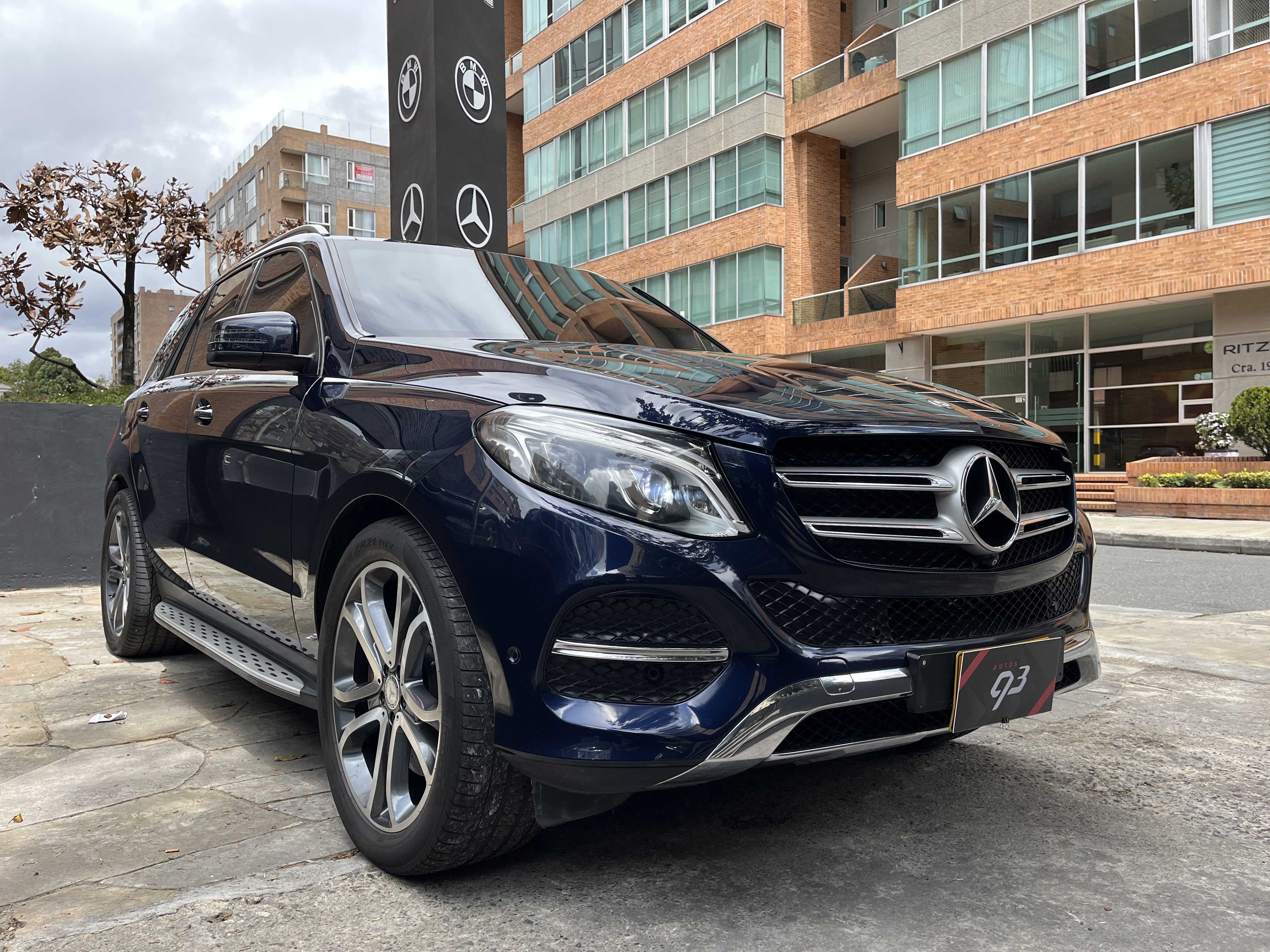 MERCEDES-BENZ GLE500 BLINDADA 2016
