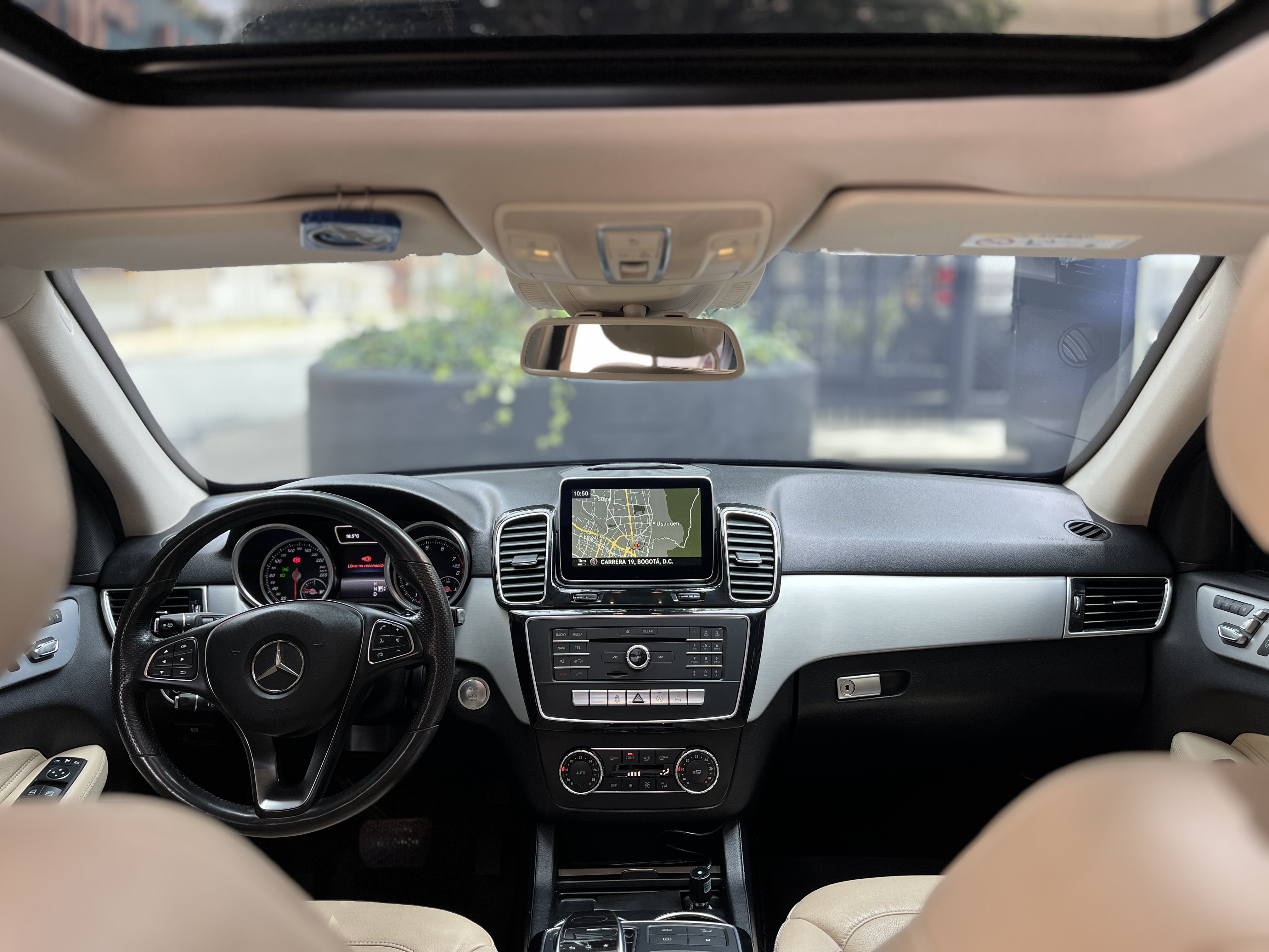 MERCEDES-BENZ GLE500 BLINDADA 2016