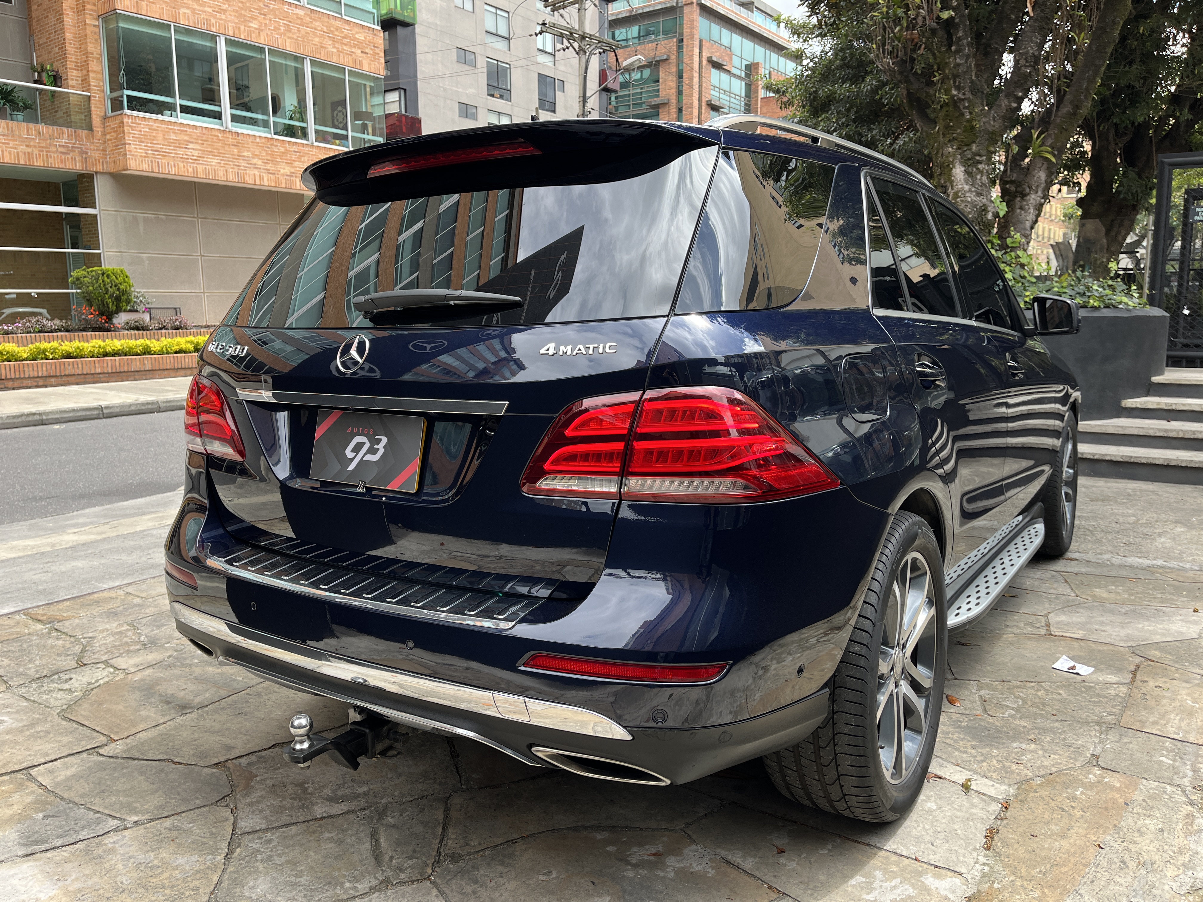 MERCEDES-BENZ GLE500 BLINDADA 2016